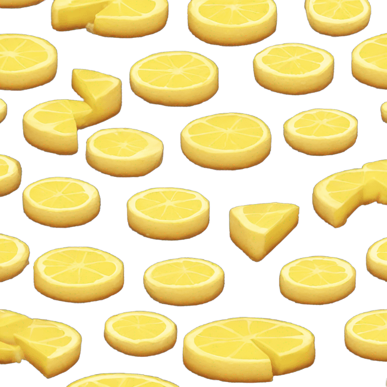 Lemon bar emoji