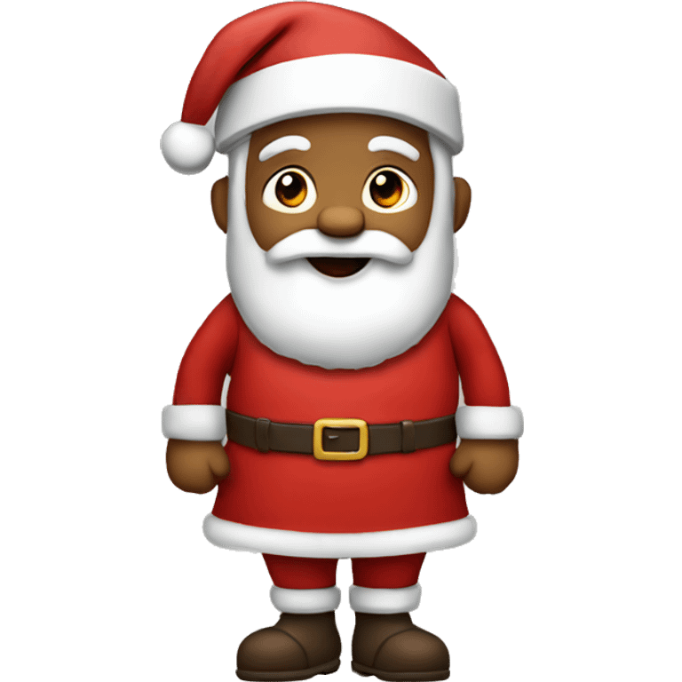 santa claus wearing a skirt  emoji