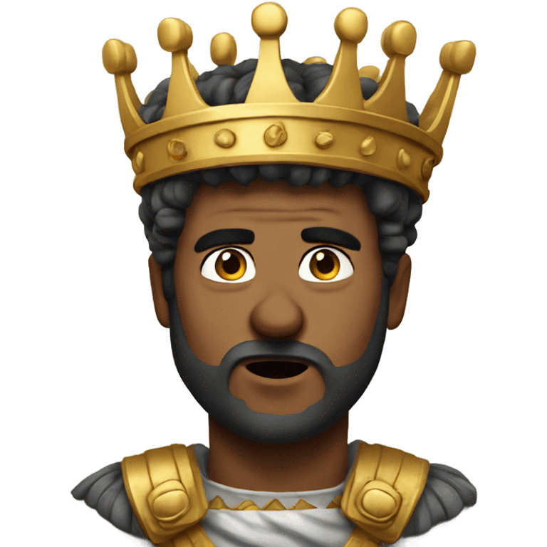 mad roman king emoji