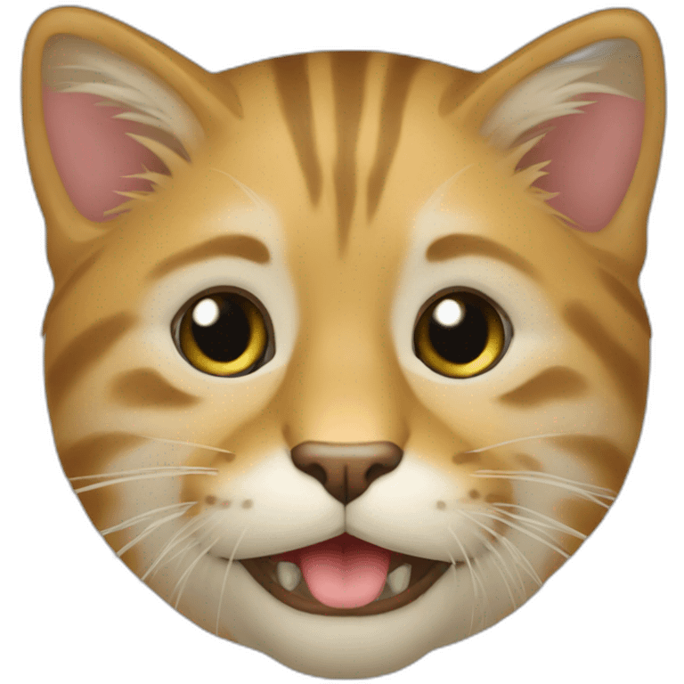 кот с косыми глазам emoji