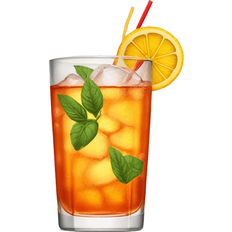 Spritz cocktail emoji