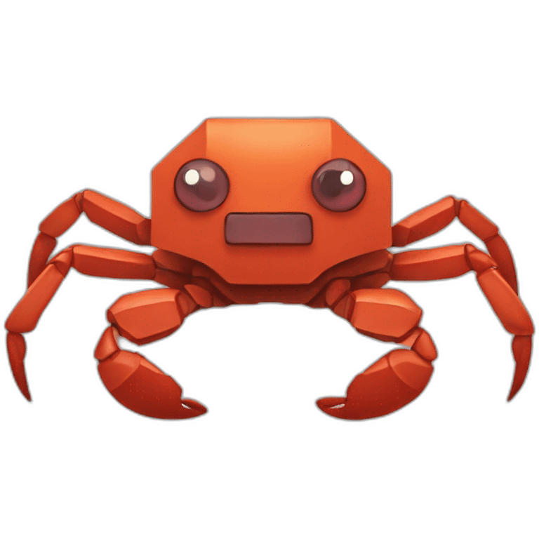 Minecraft crab emoji