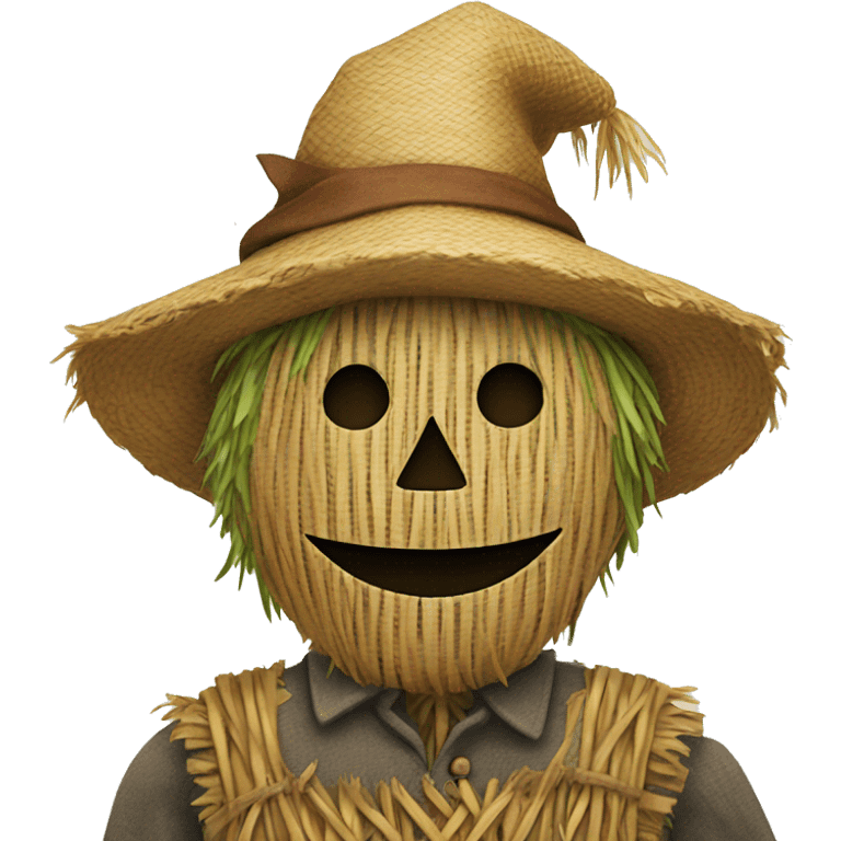 strawman scarecrow emoji