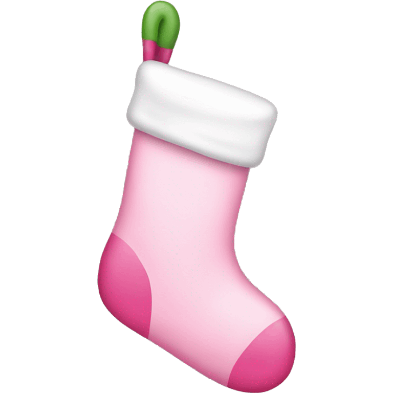 pink stocking emoji