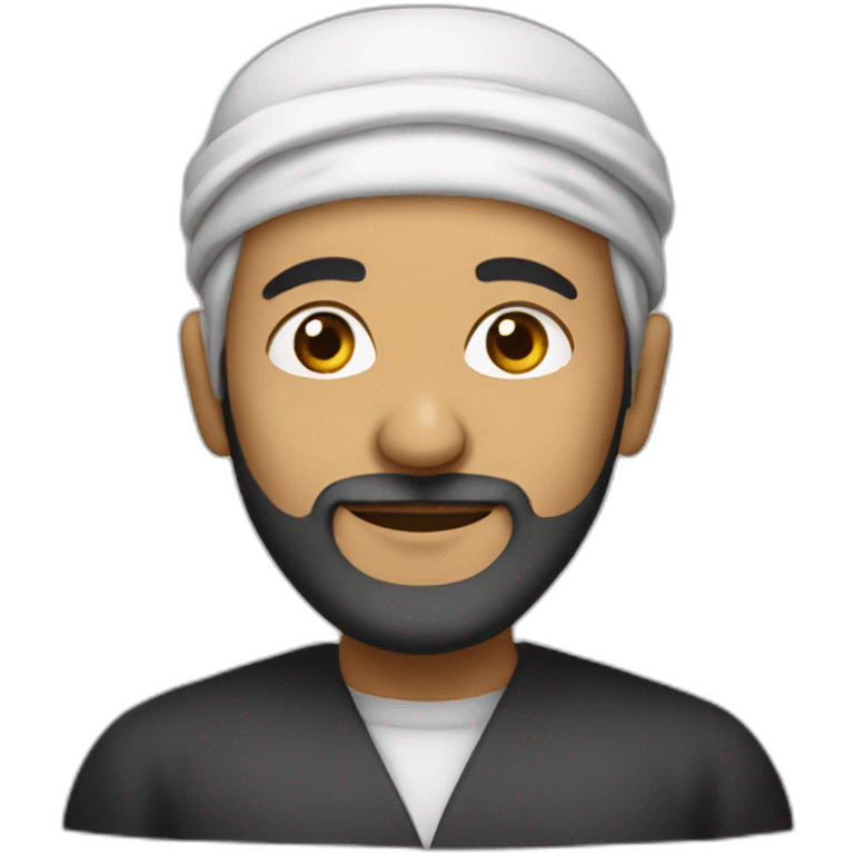 A muslim scholar emoji