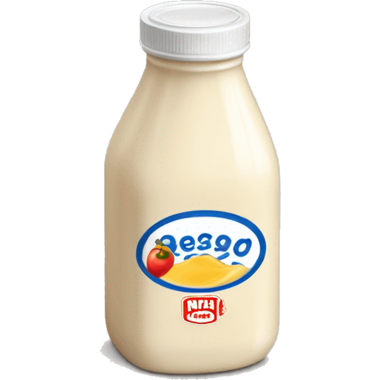 a single bottle of sweetened condensed milk emoji