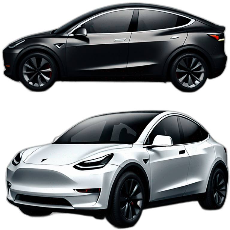 Tesla model y emoji