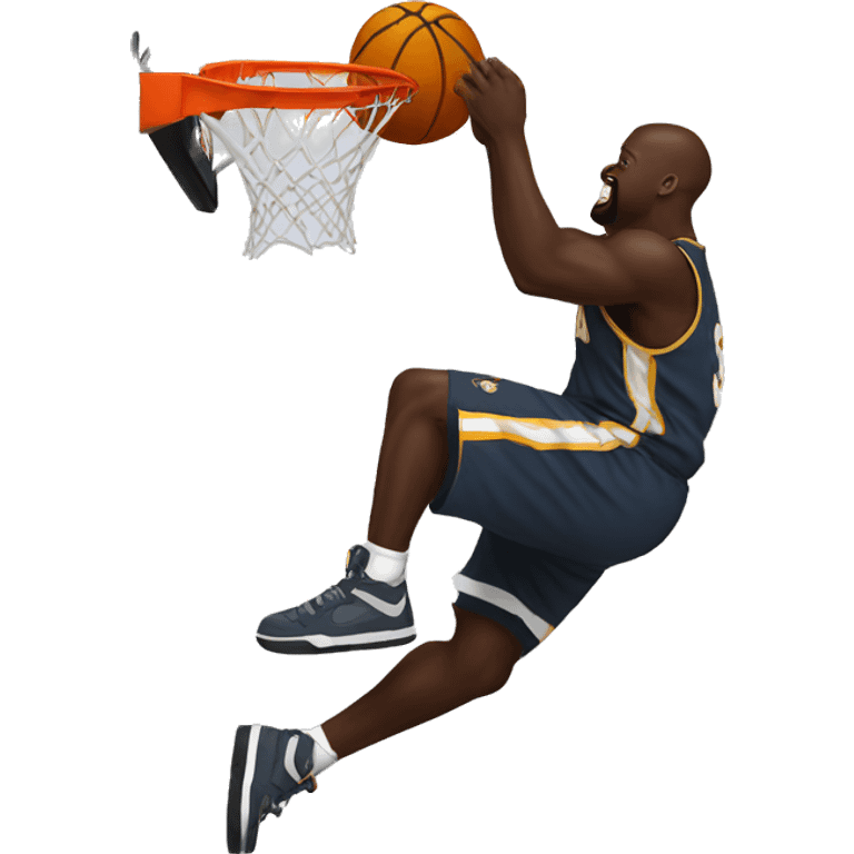 shaq dunking emoji