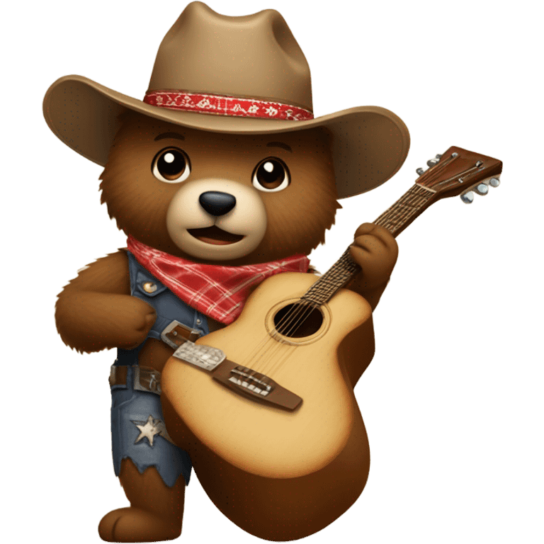 Country bear emoji