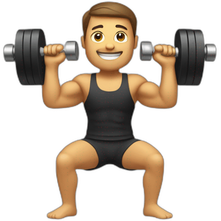 lateral raise with dumbbells emoji