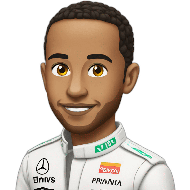 Lewis Hamilton emoji