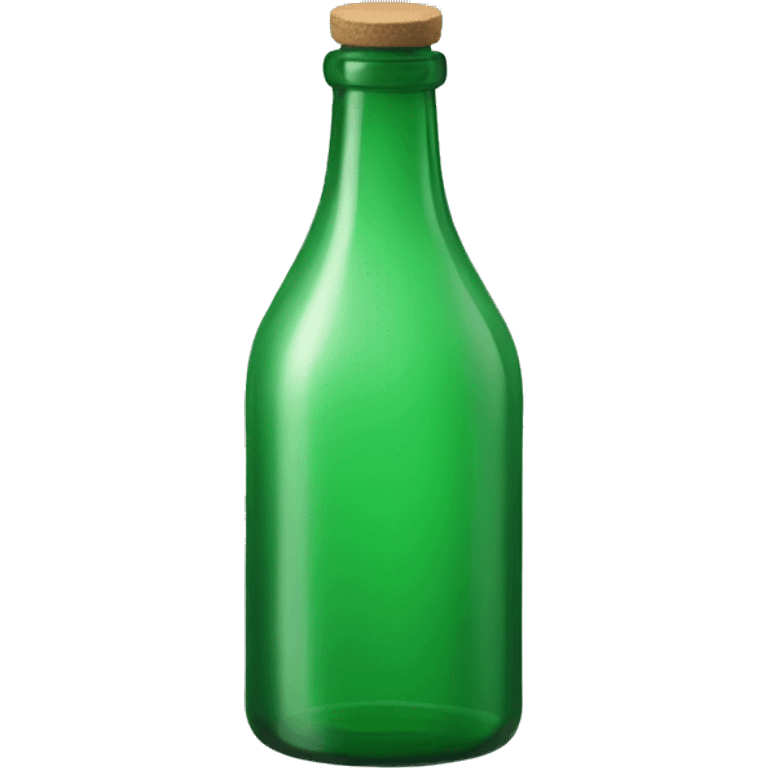 green glass bottle emoji