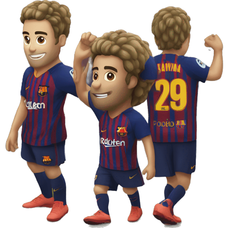 FC barcelona emoji emoji