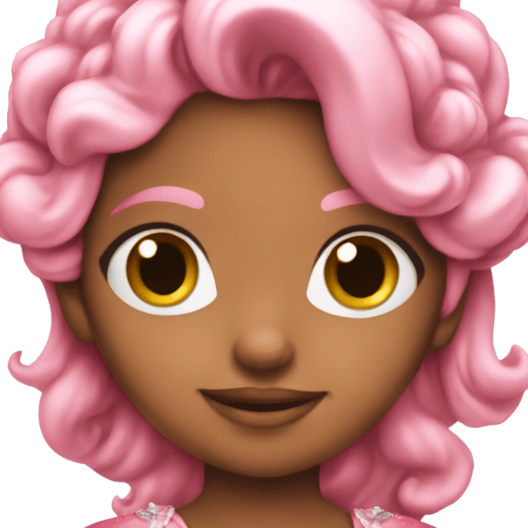 Pretty pink princess  emoji