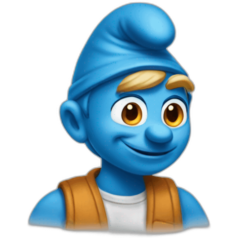 nate hillian's Smurf Sighting emoji