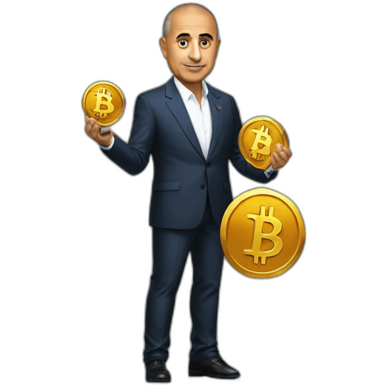 boyko borissov holding bitcoin emoji