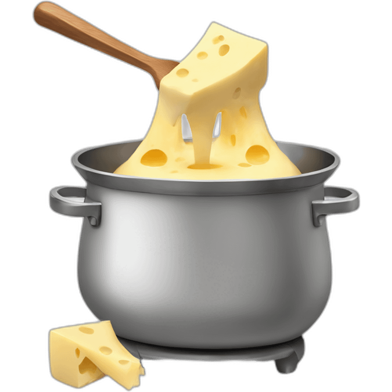 fondue au fromage emoji