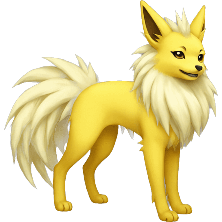 Jolteon-Ninetails full body emoji