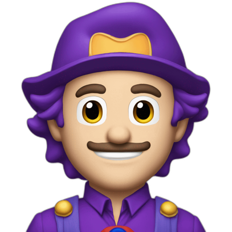 Nintendo mario dress like Joaquin phoenix joker emoji