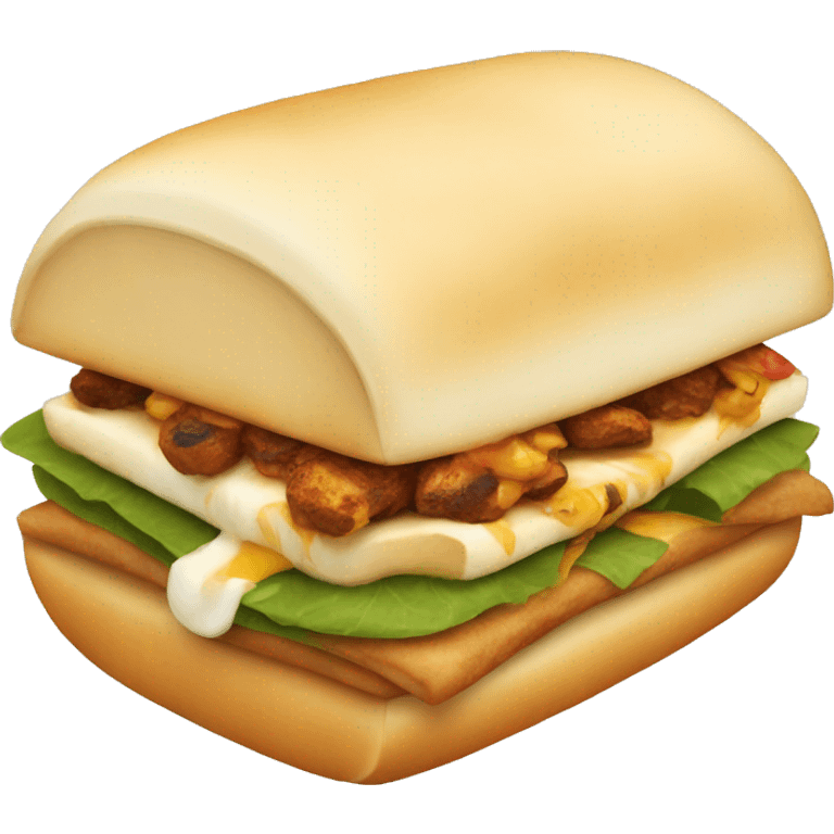 shawarma sandwich emoji