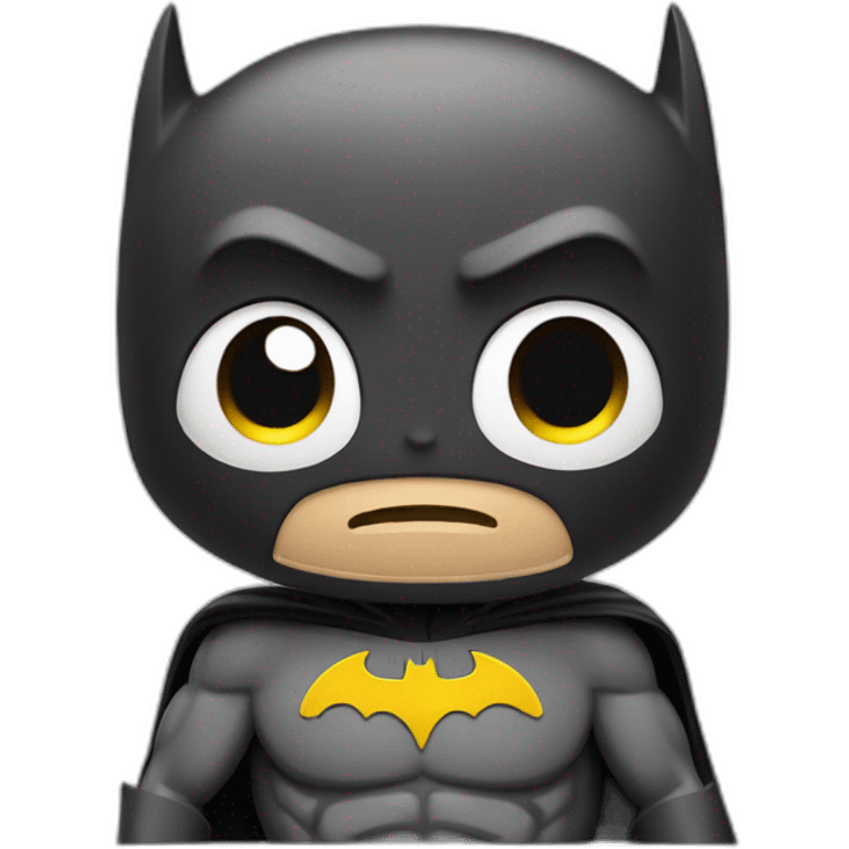 batman shrugging shoulders in confusion emoji