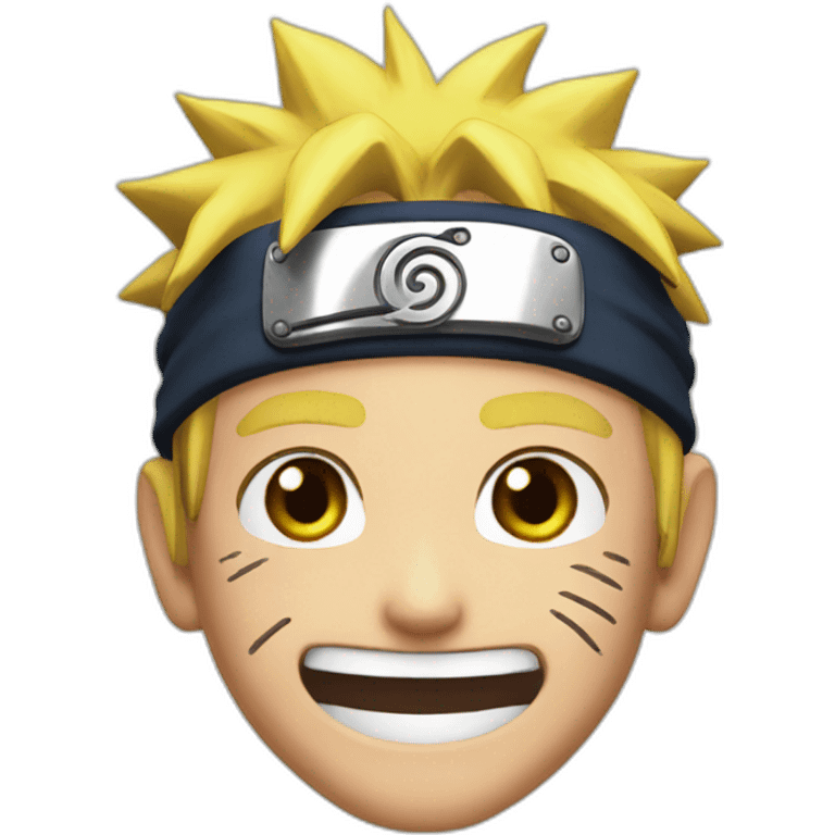 Naruto smile emoji