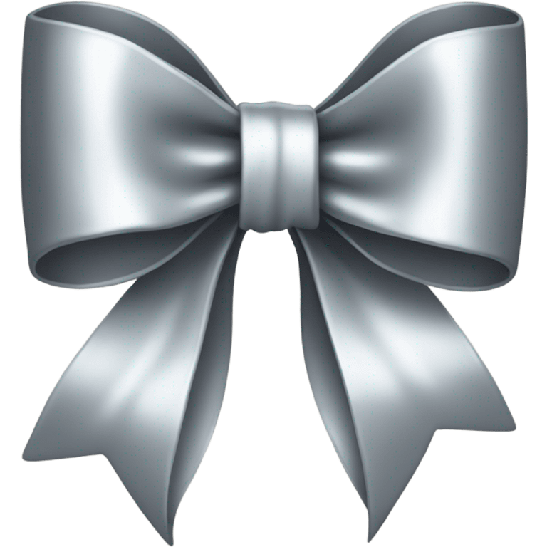 Silver bow emoji