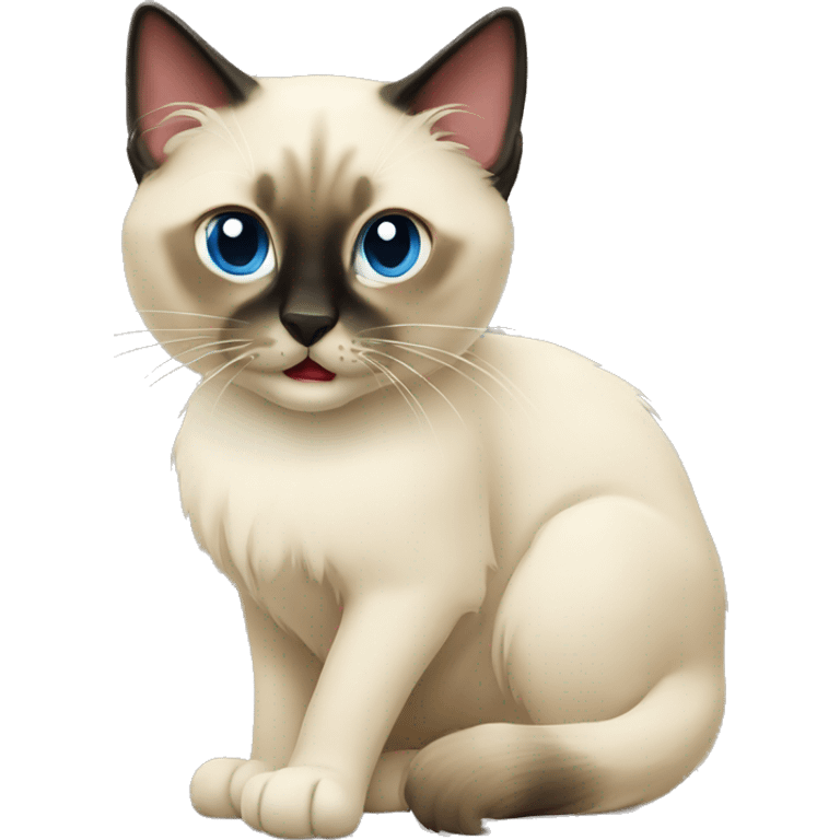 Balinese cat emoji