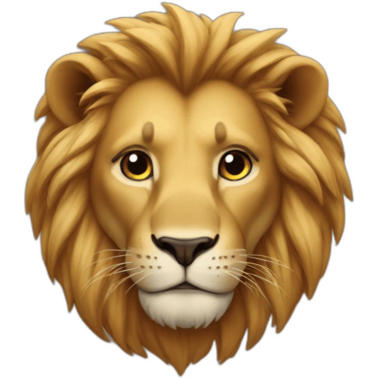 lion love emoji