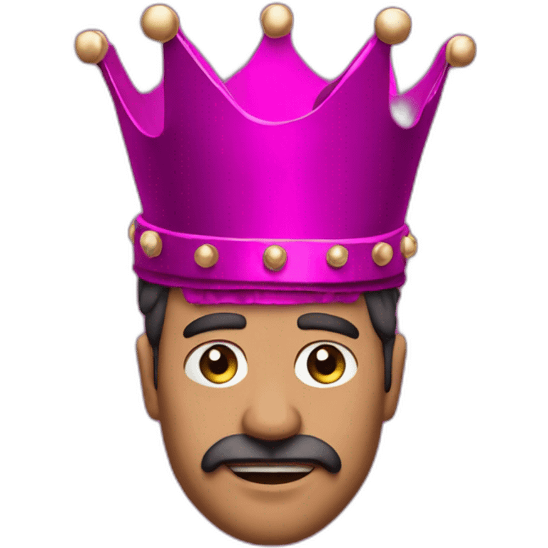 magenta  king  fastex emoji