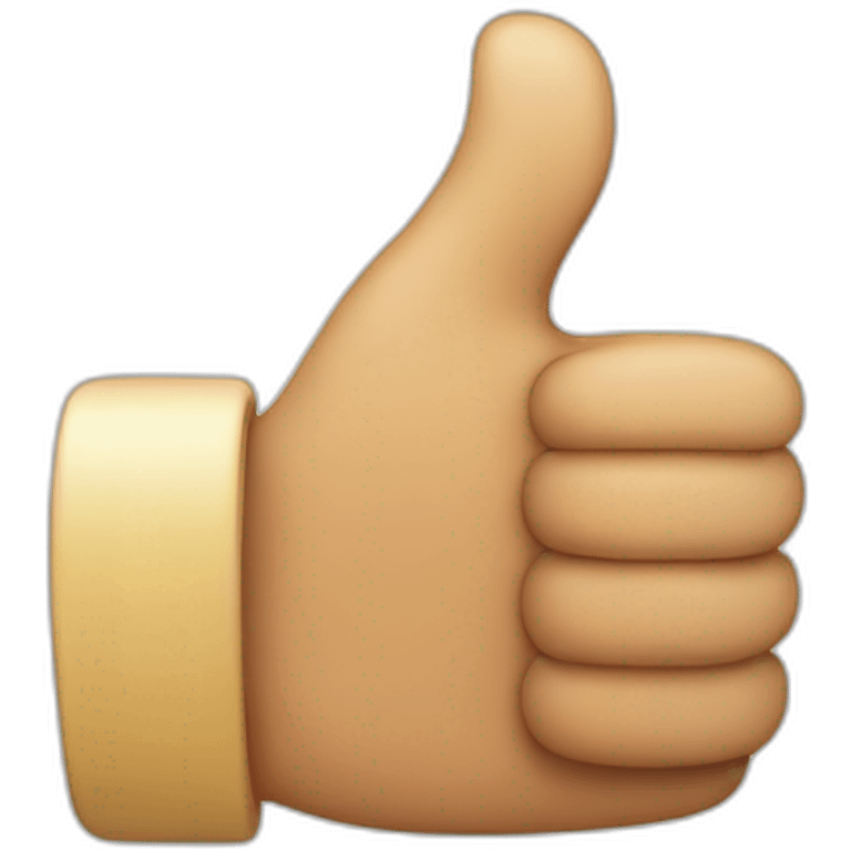 thumbs up emoji