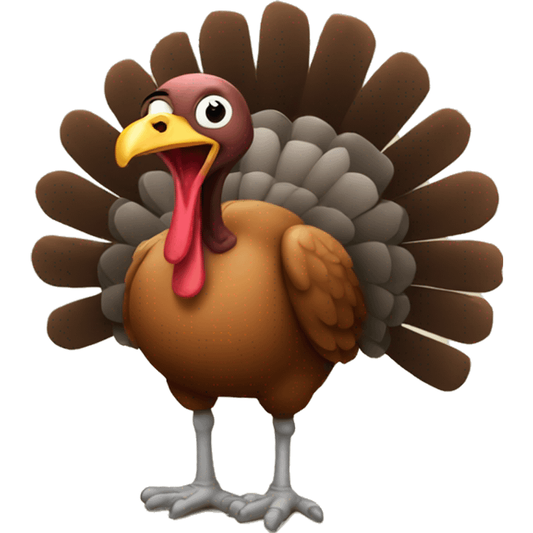 Turkey in pants  emoji