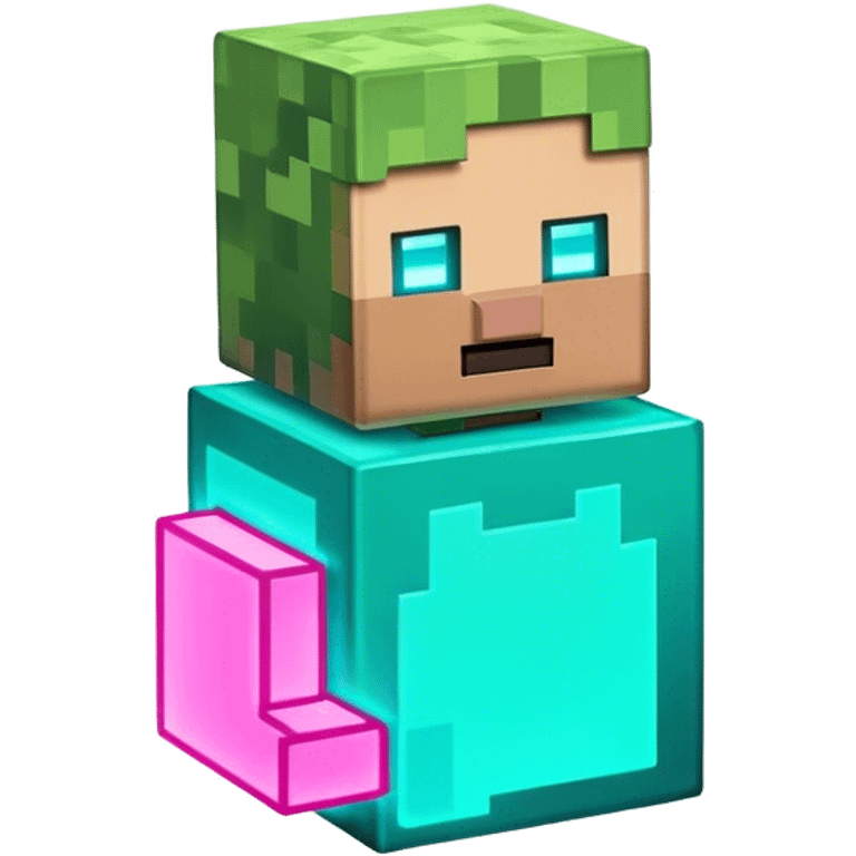 Minecraft neon ￼ emoji