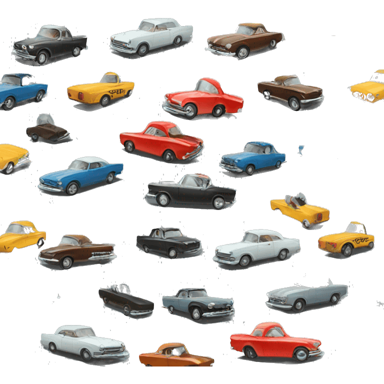 Classic car rodeo emoji