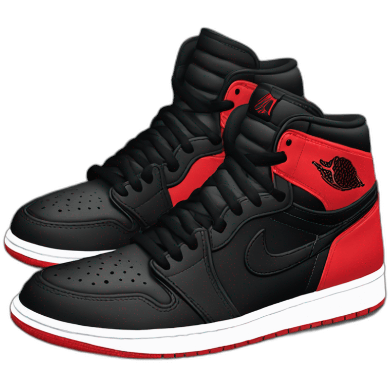 Jordan 1 bred originals emoji