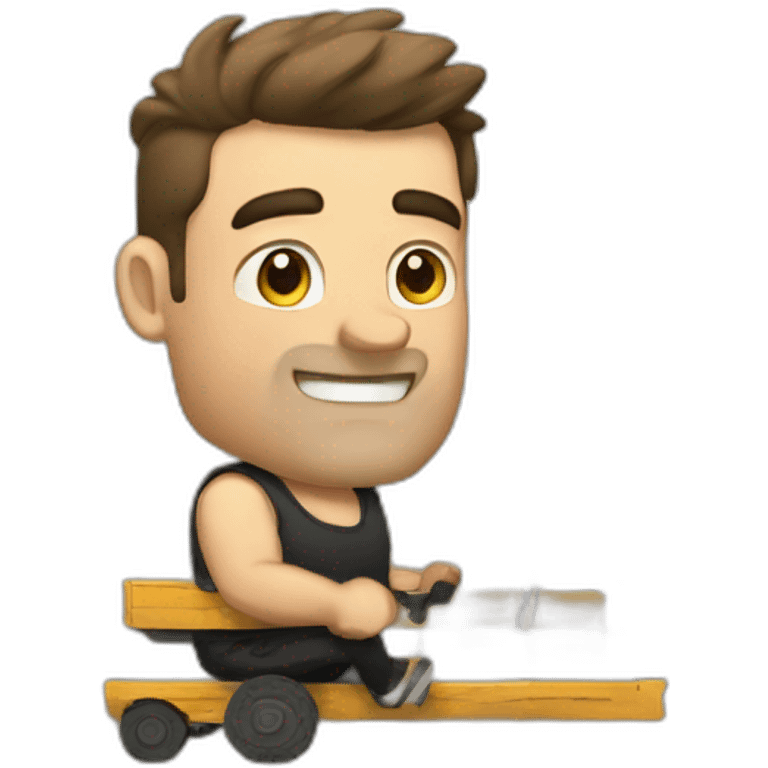 Loglift strongman emoji