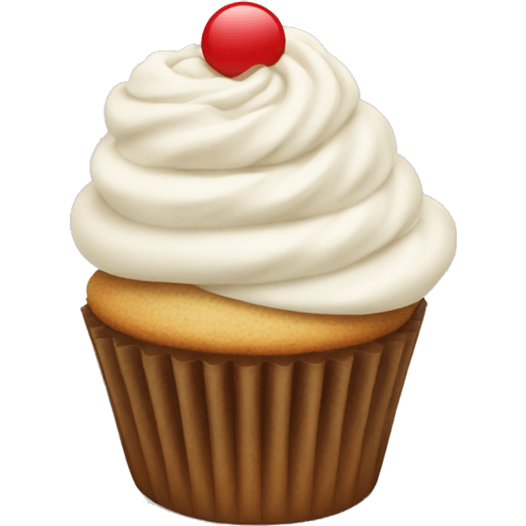 Cupcake with cream emoji