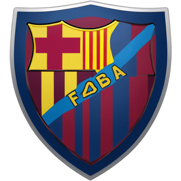 fc barcelona logo emoji