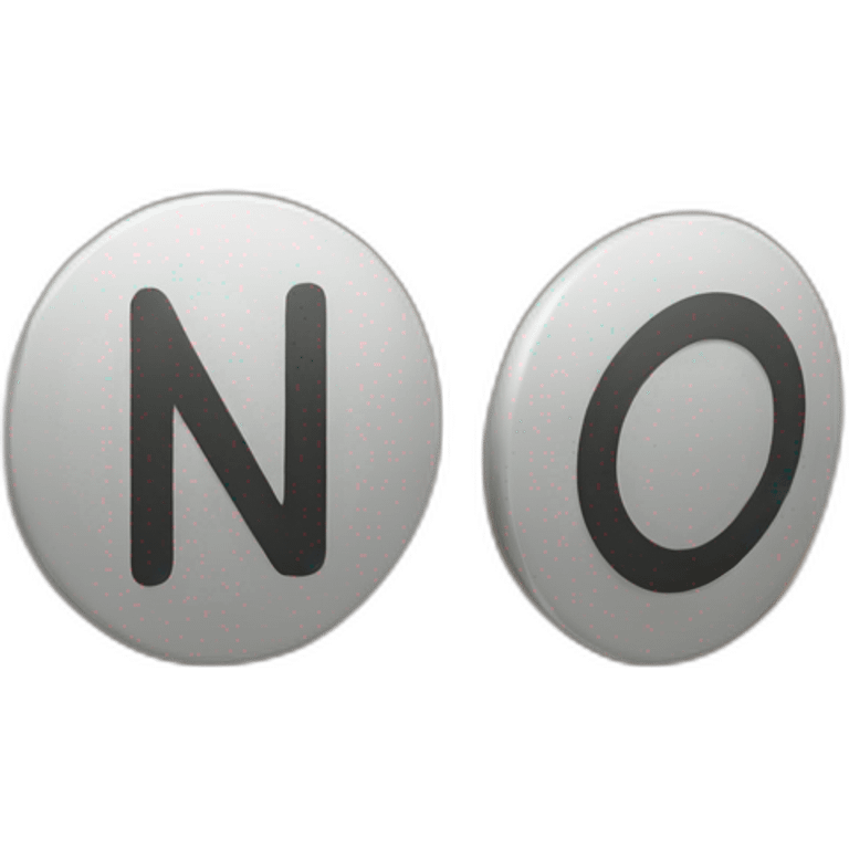 Sign that Says no emoji