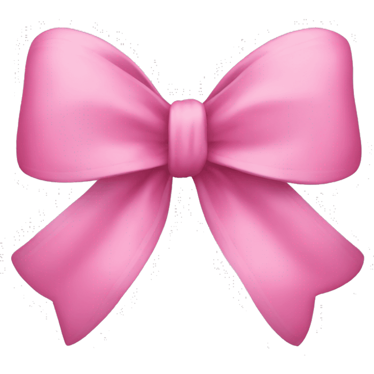 Pink bow emoji