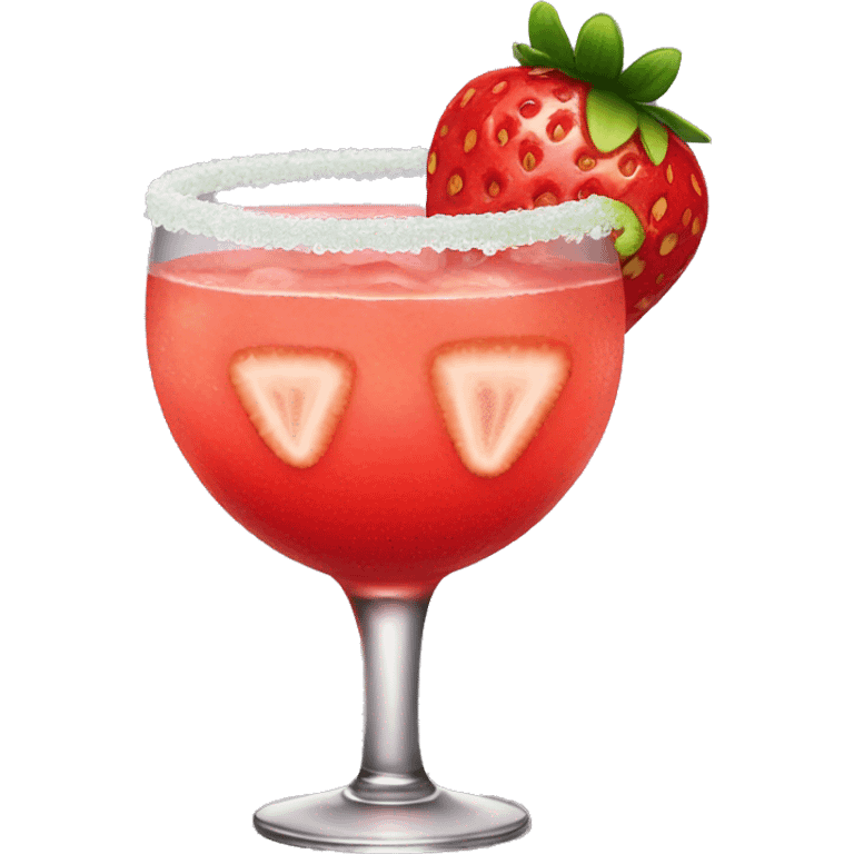 Strawberry Margarita emoji