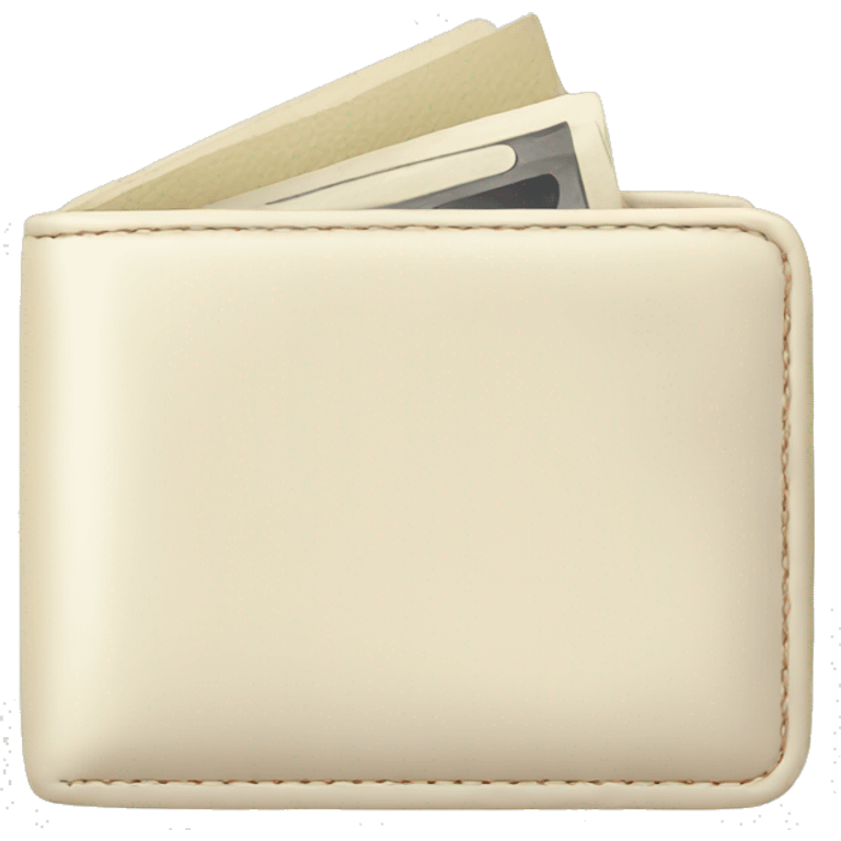 cream Wallet emoji