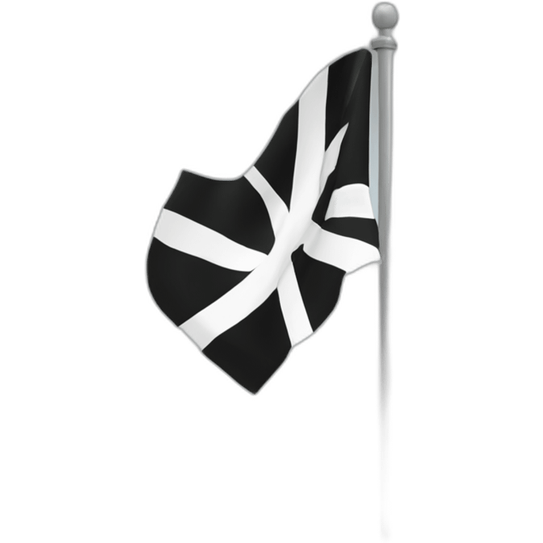 flag of Brittany emoji