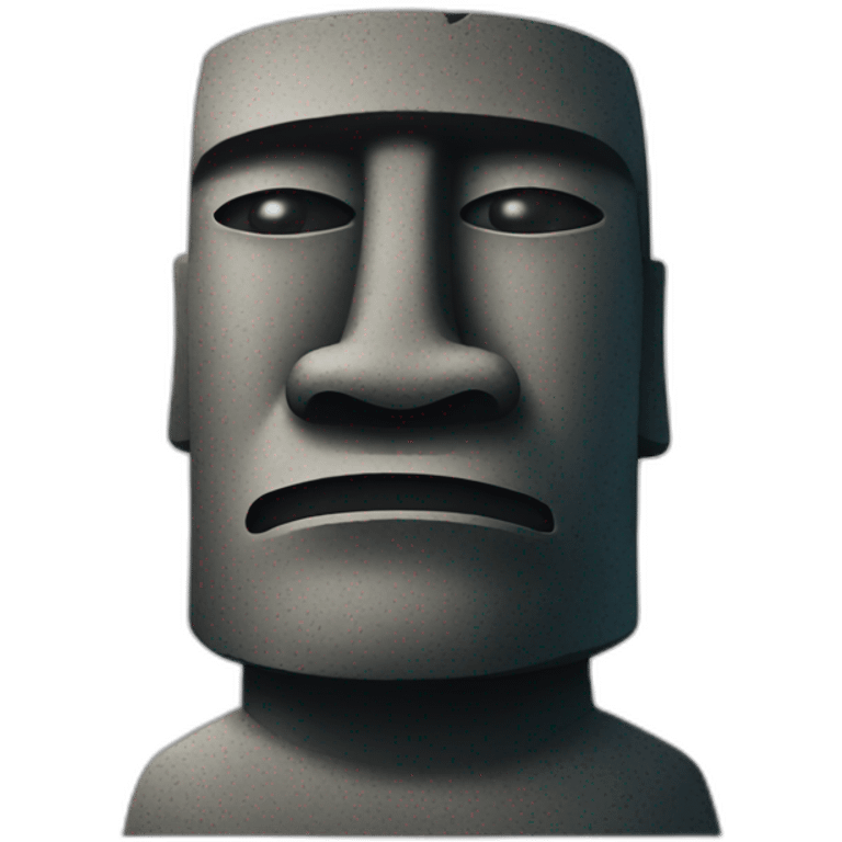 Moai emoji