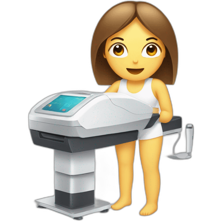 Laser epilation emoji