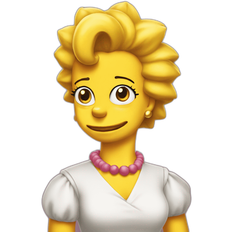 Lisa Simpson emoji