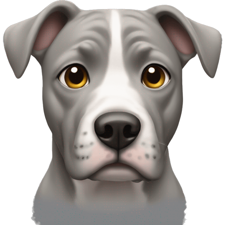 Grey pit is  emoji