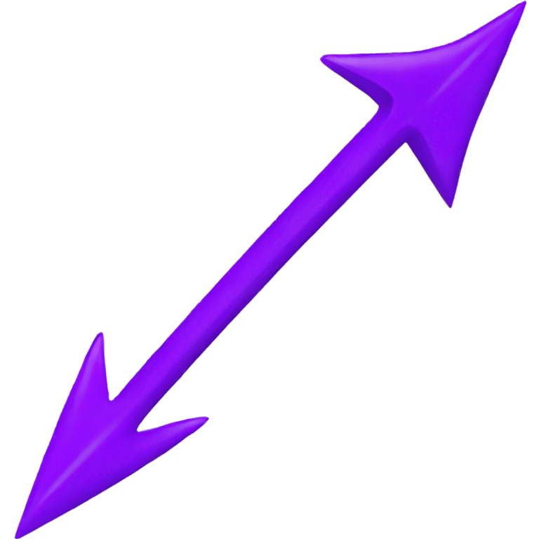 purple arrow emoji