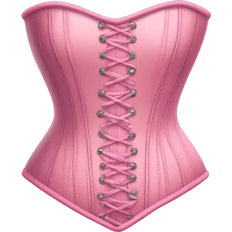 pink corset emoji