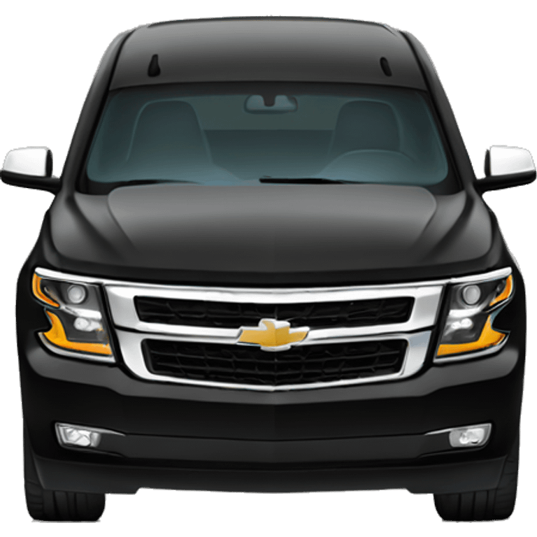 Black Chevy Tahoe emoji